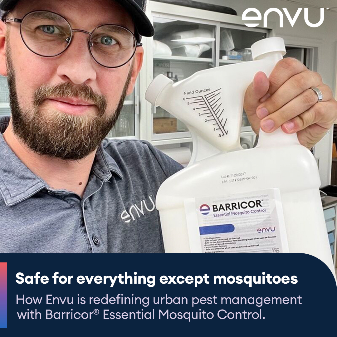 Safe for everything except mosquitoes how Envu is redefining urban pest management with barricor essential mosquito control