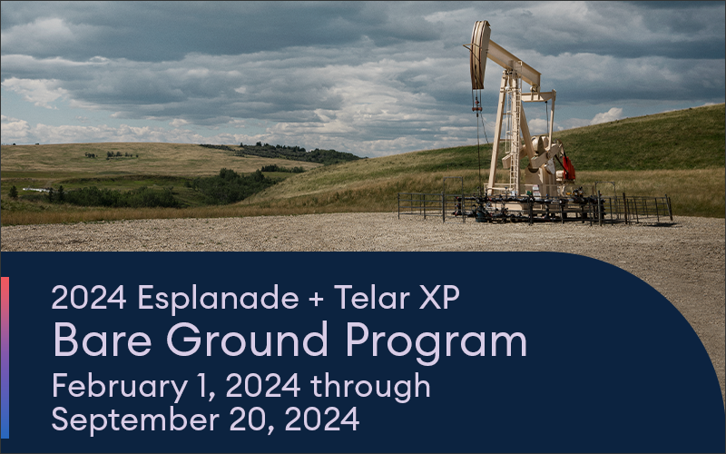 2024 Esplanade + Telar XP Bare Ground Program