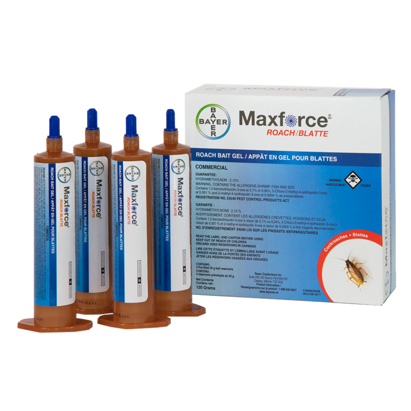 Maxforce FC Select Professional Roach Killer Bait Gel Box (4 X 30
