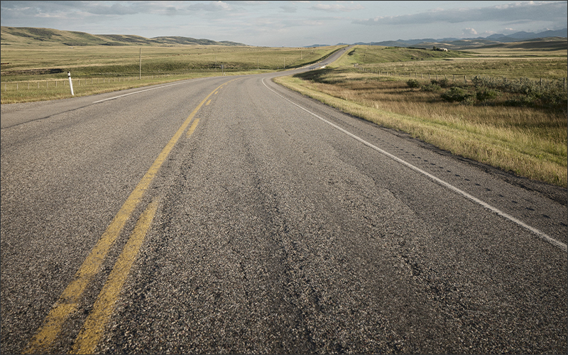 Bareground overview highway 