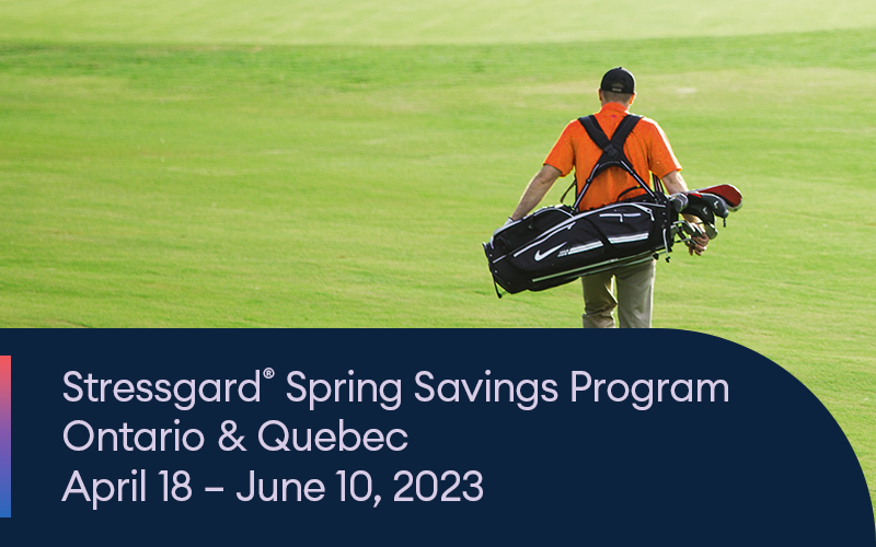 Western Canada Stressgard Spring Savings Program