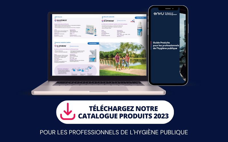 catalogue de produits professionnels de l'hygiène publique envu