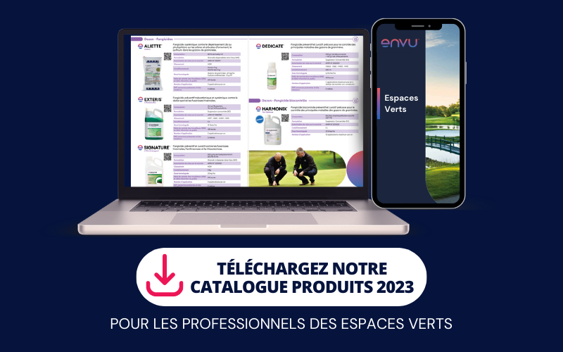 télécharger catalogue des produits espaces verts envu france