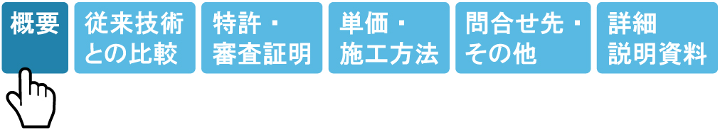NETISコンテンツのタブ