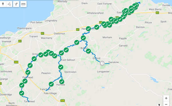 The Giant Hogweed Eradication Programme - 2020 sightings 