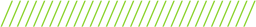 Green Hash Lines