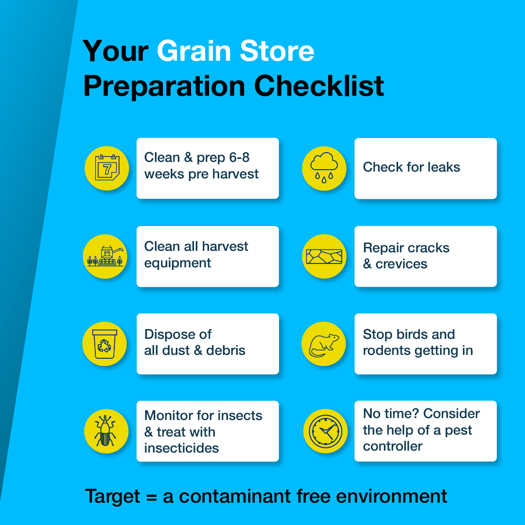 Your grain store preperation checklist