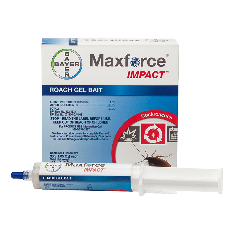 Maxforce Impact Gel Roach Bait Product | Envu Environmental ...