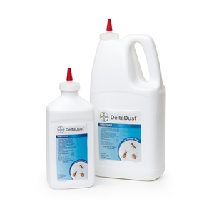 DeltaDust 1 lb and 5 lb Bottle Product Package