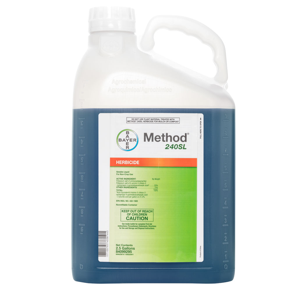 Method 240 SL 25 Gallon Bottle Product Package