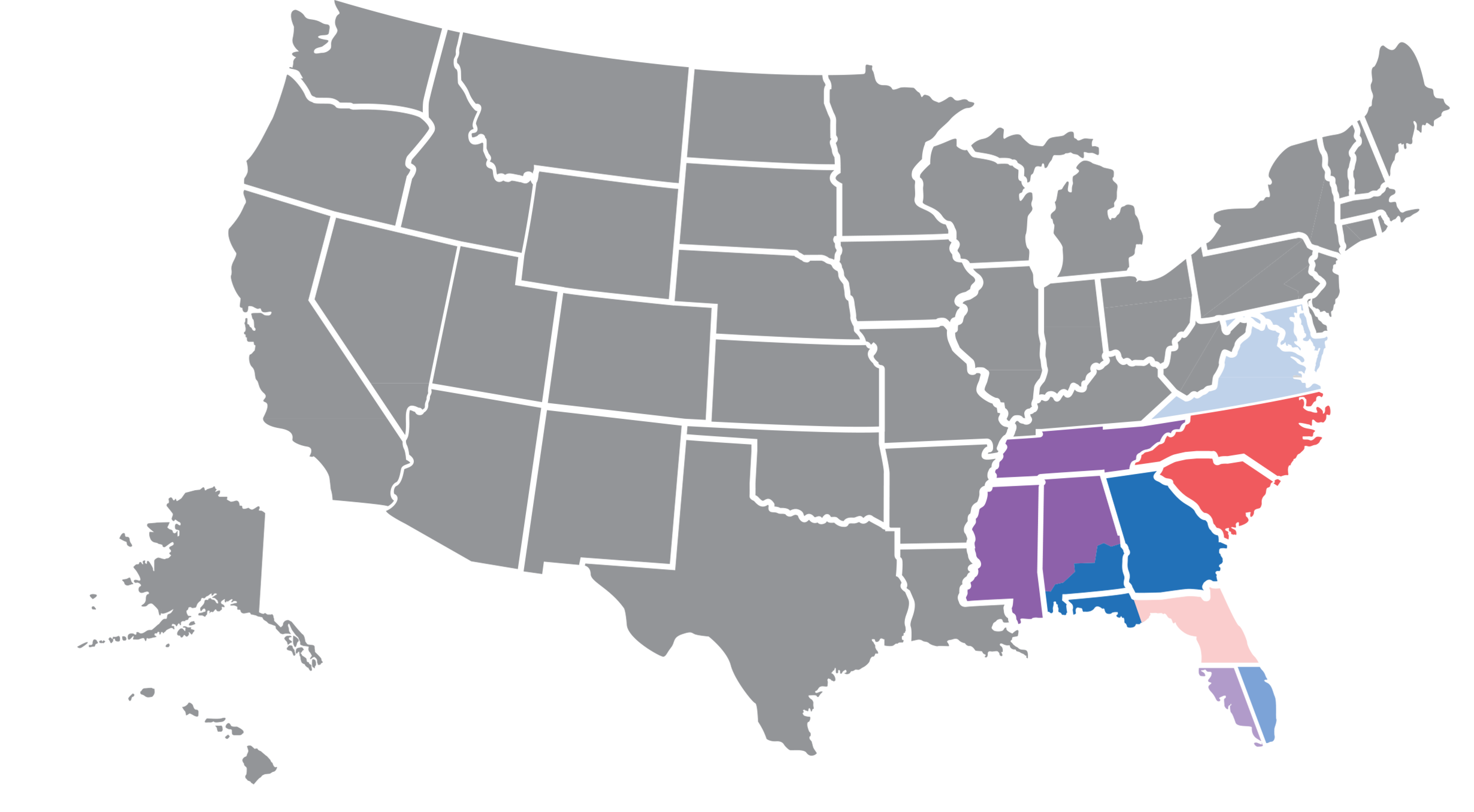 territory map south