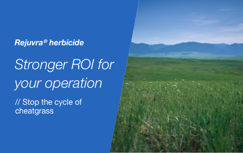 text rejuvra herbicide stronger roi for your orperation cta stop the cycle of cheatgrass