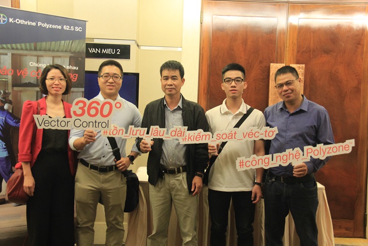 Guests join the event launch of K-Othrine Polyzone in Vietnam